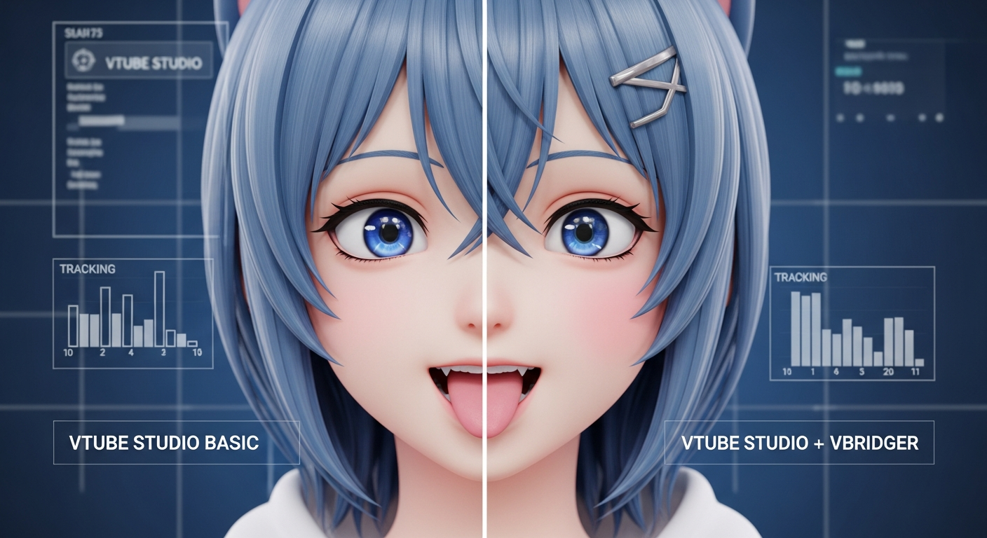 2D VTuber 표정이 갑자기 살아난 이유? Vbridger 심층 분석 🕵️‍♀️