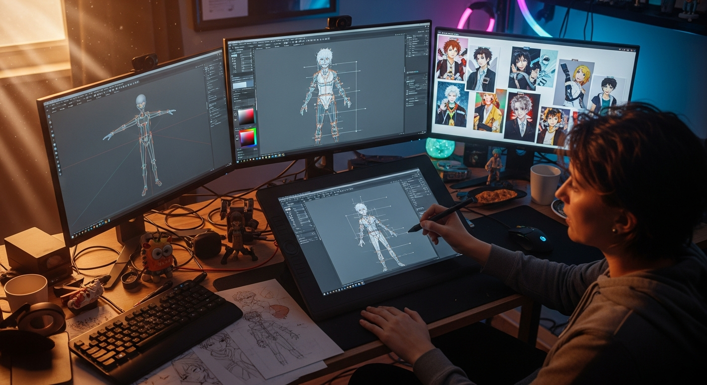 VTuber 모델, 직접 만들까? 외주 맡길까? 수백만 원 아끼는 최종 선택 가이드 🚀